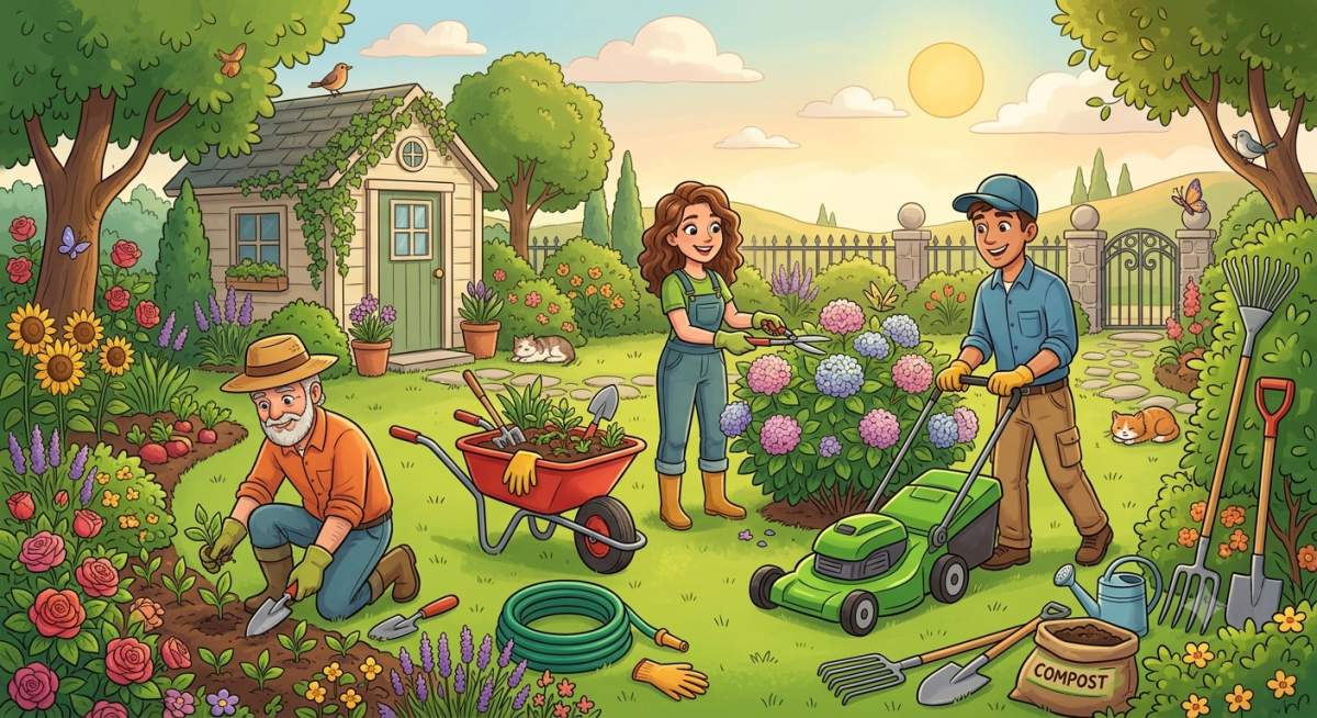 L'Arte della Rifinitura: Ottimizzare la Manutenzione del Verde con Motoriduttori e Accessori Specifici